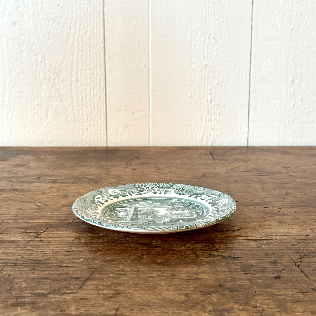 Green Italian Tidbit Plate