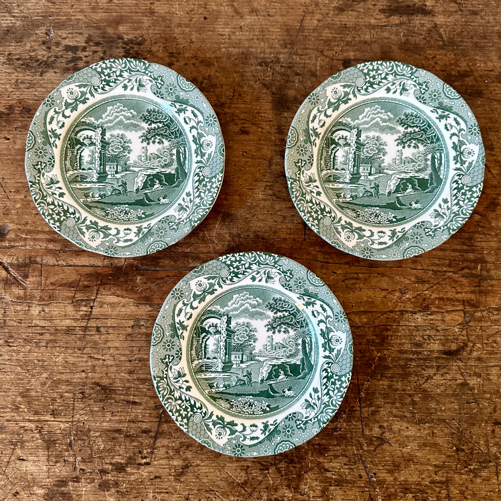 Green Italian Tidbit Plate