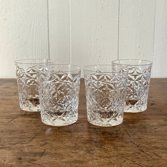 Antique English Crystal Glasses
