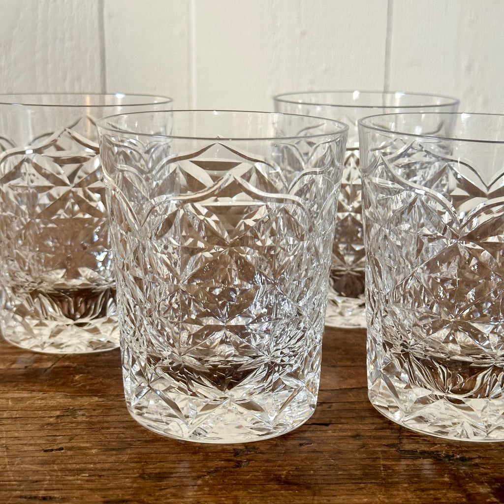 Antique English Crystal Glasses
