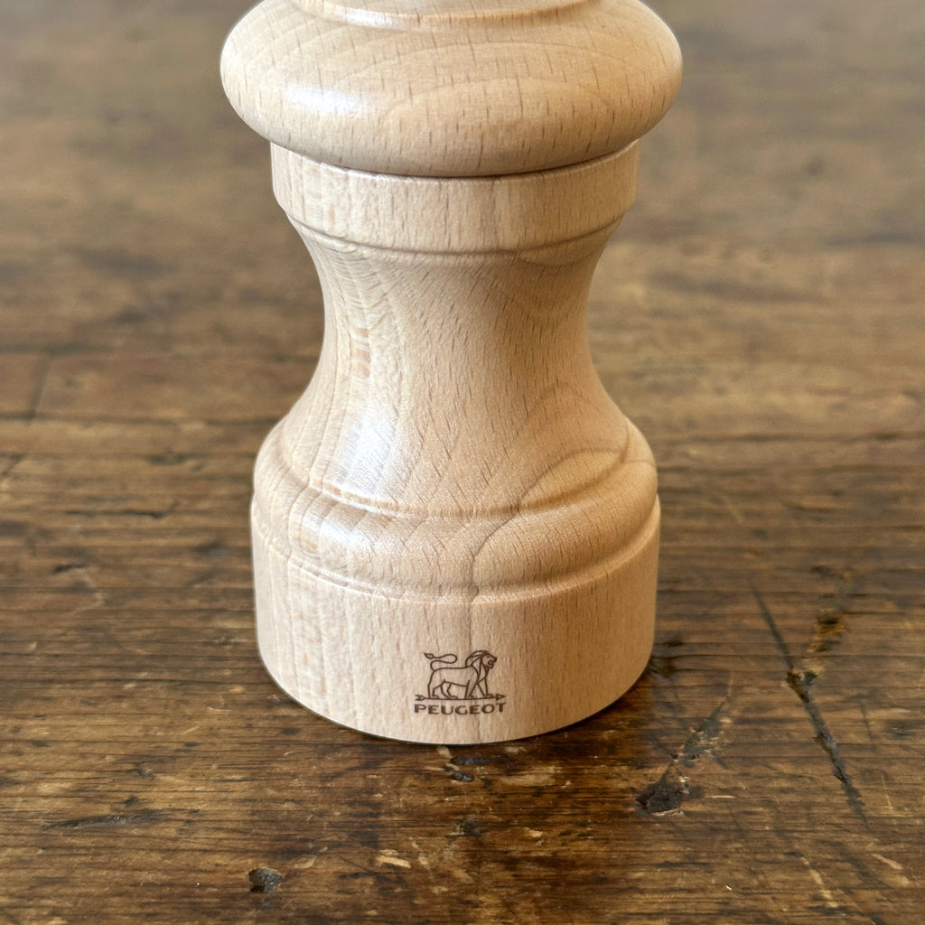 4" Natural Wood Pepper Mill