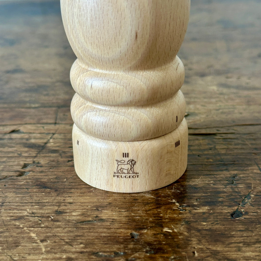 9" Natural Wood Pepper Mill