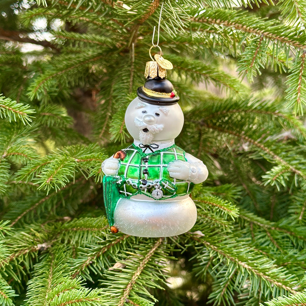 Sam The Snowman Christmas Ornament