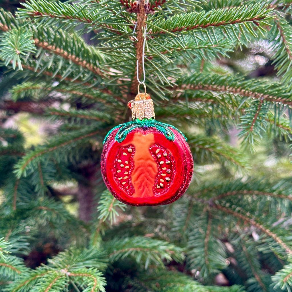 Garden Tomato Christmas Tree Ornament