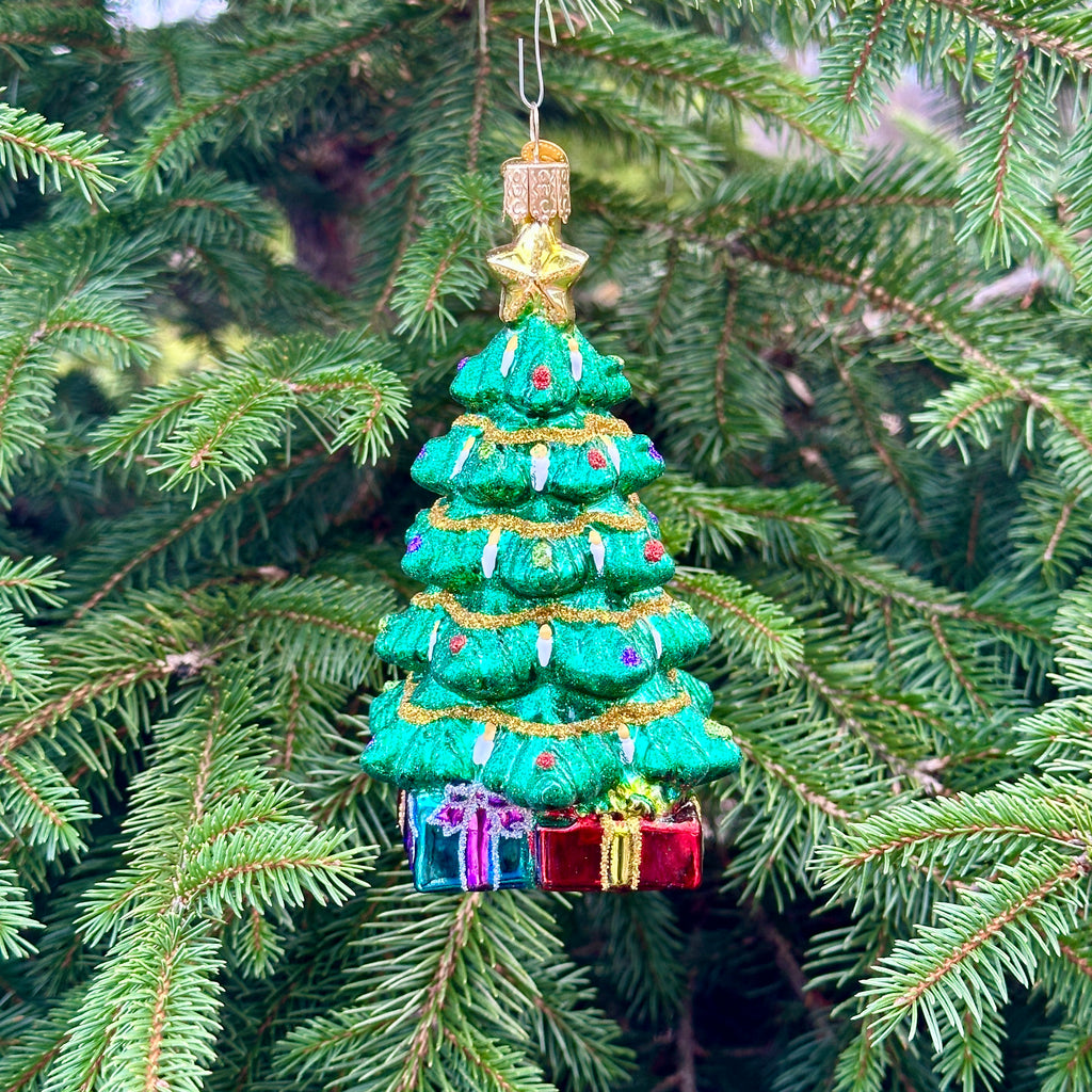 Radiant Christmas Tree Christmas Ornament