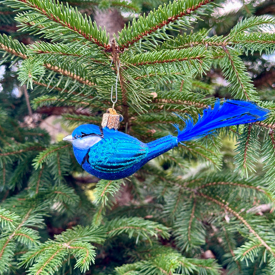 Fairy Wren Christmas Ornament