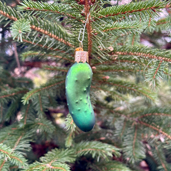 Sweet Pickle Christmas Ornament
