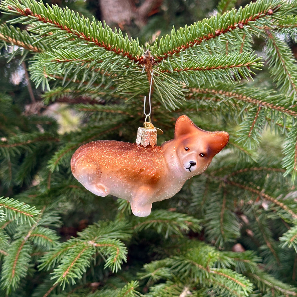 Pembroke Welsh Corgi Christmas Tree Ornament