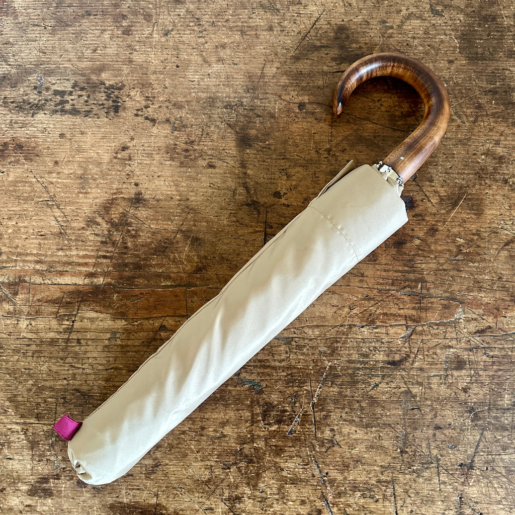 Sand British Folding Umbrella