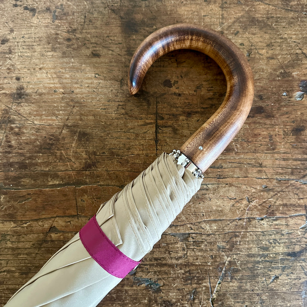 Sand British Folding Umbrella