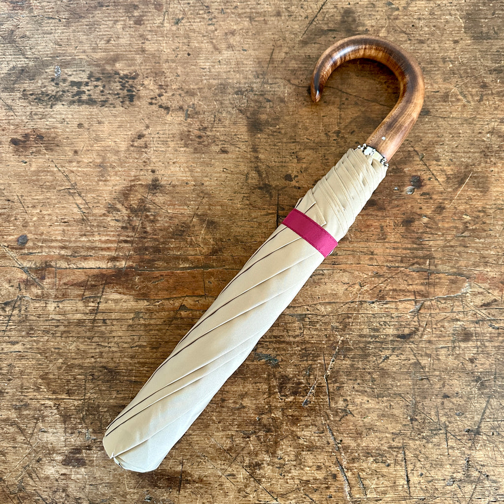 Sand British Folding Umbrella