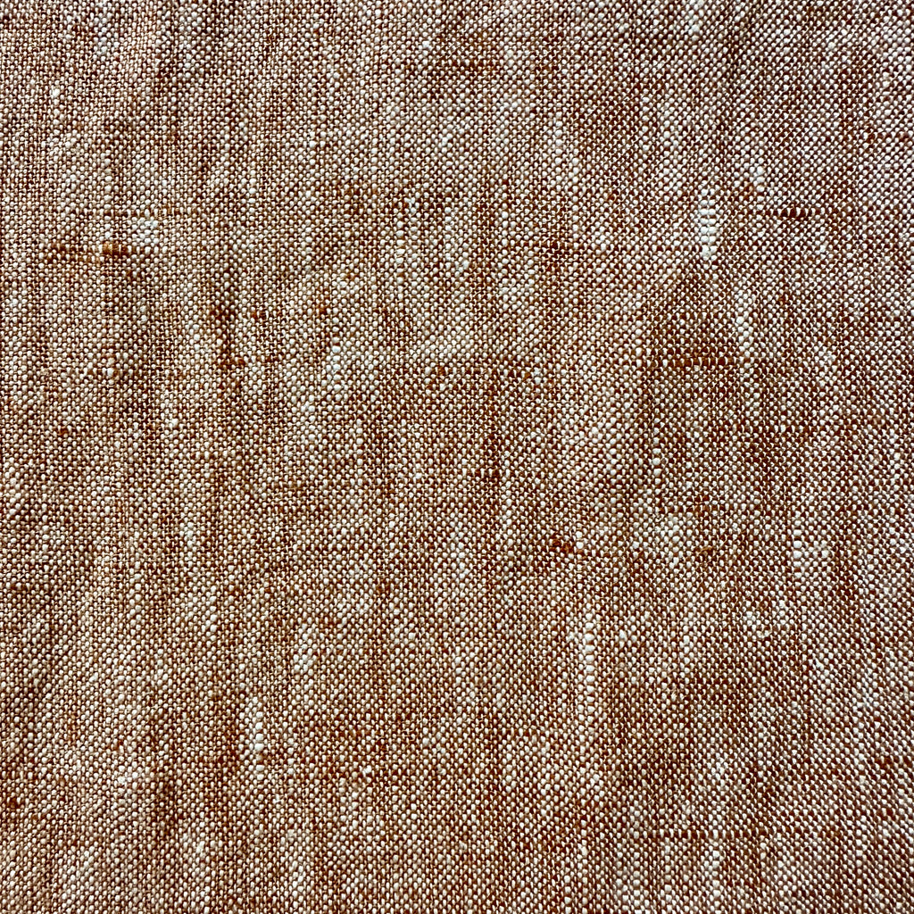 Terracotta Washed Linen Tablecloth
