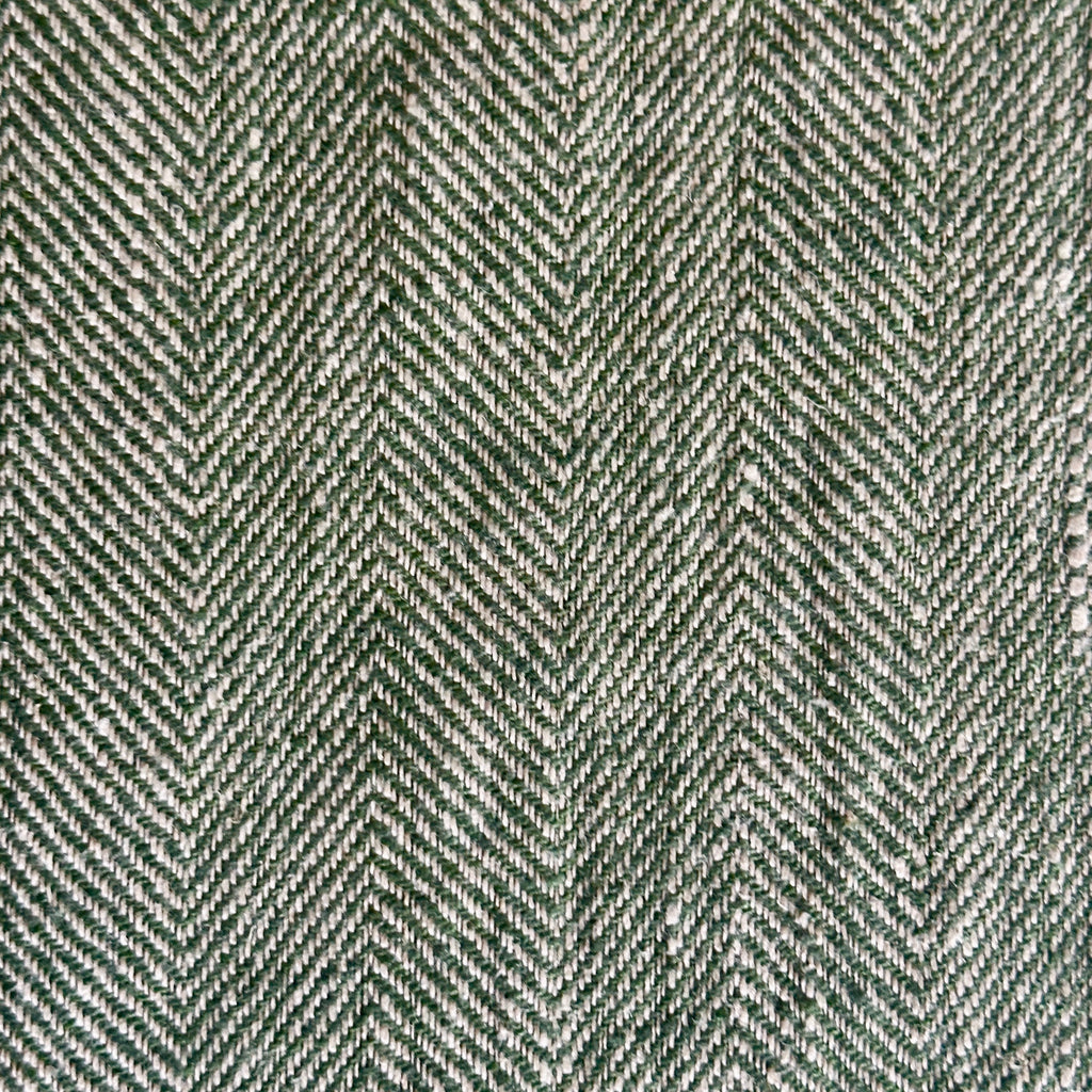 Forest Herringbone Weave Linen Tablecloth