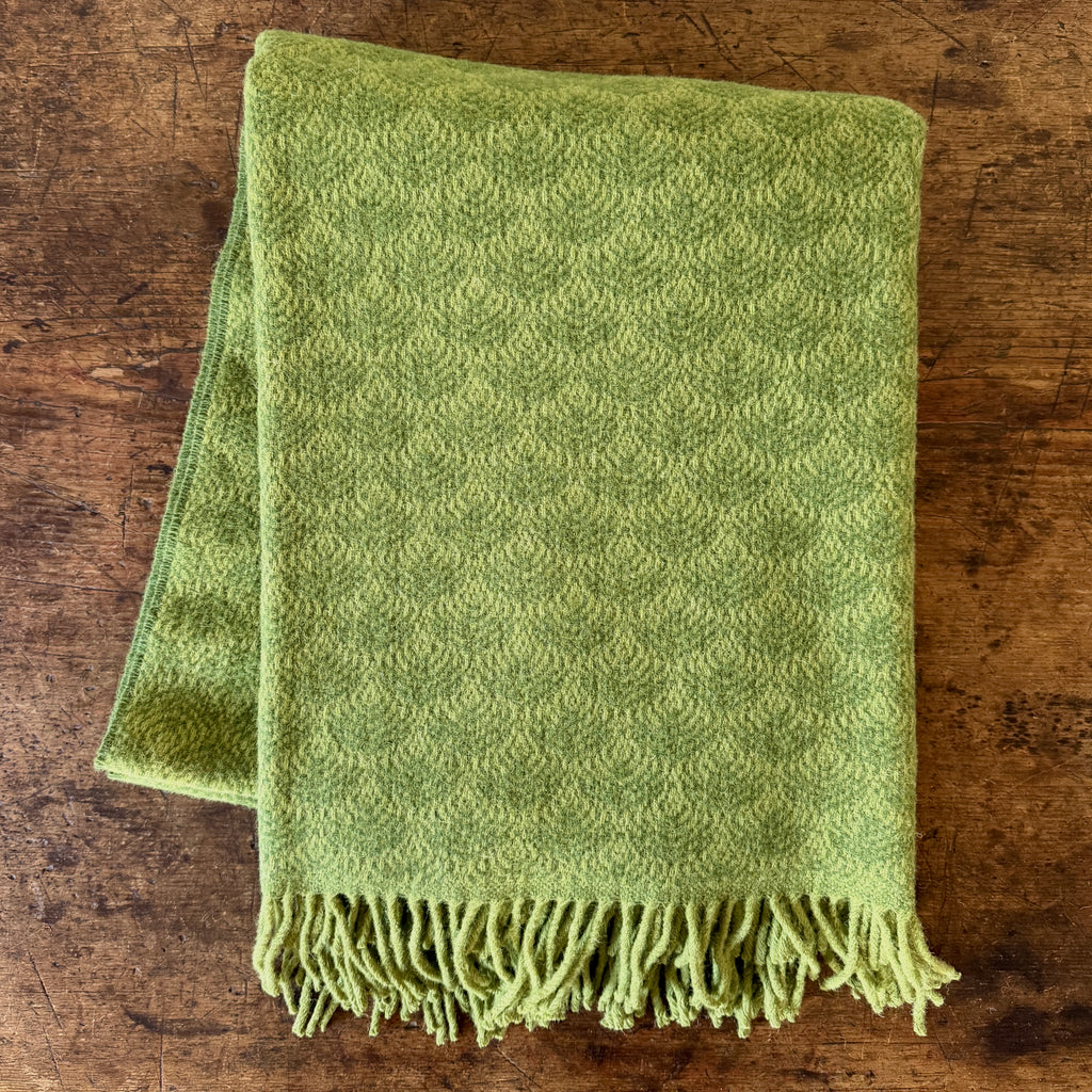 Langdale Field Green Throw