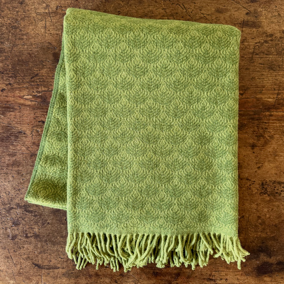 Langdale Field Green Throw