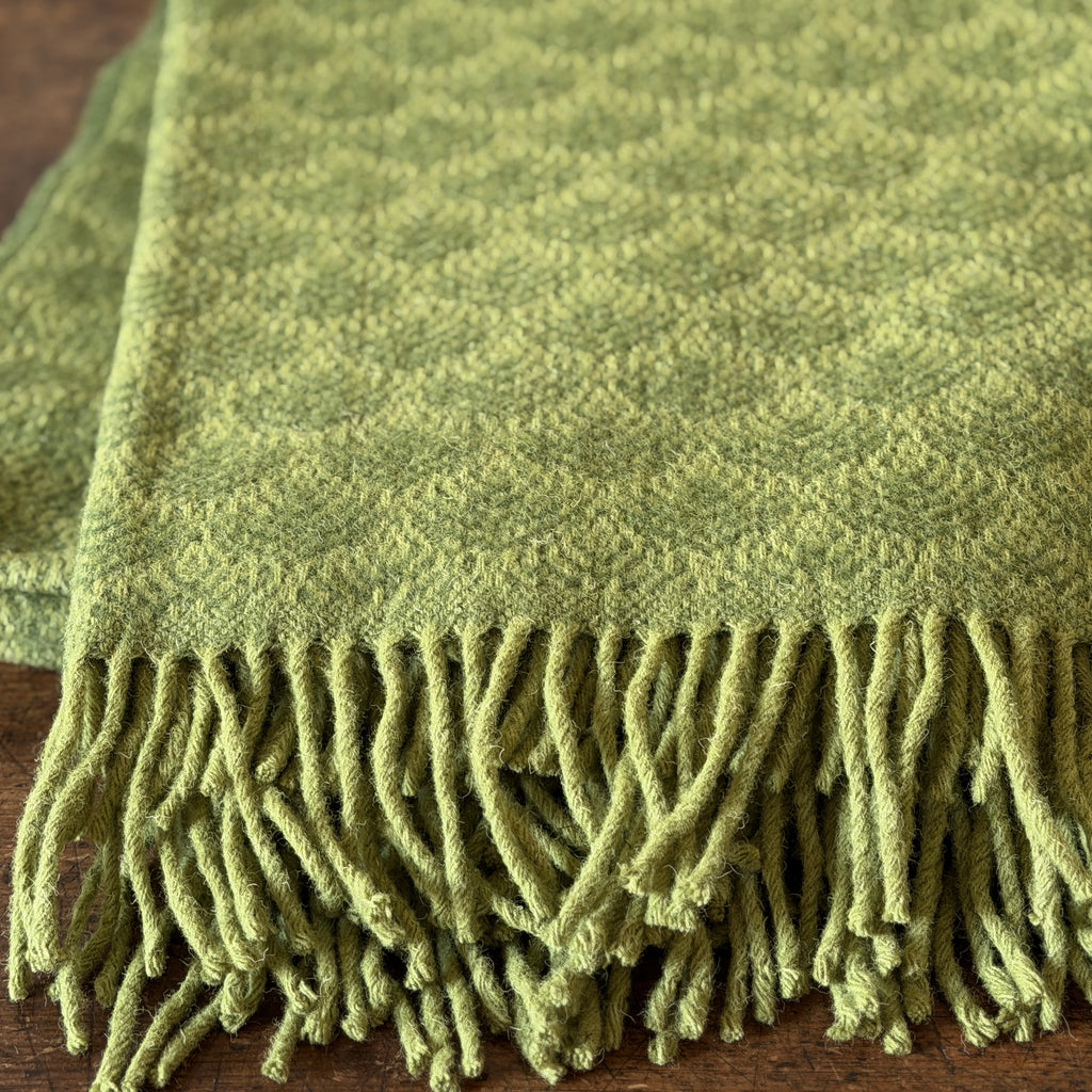 Langdale Field Green Throw