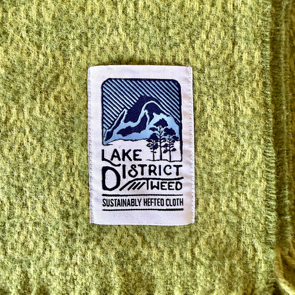 Langdale Field Green Throw
