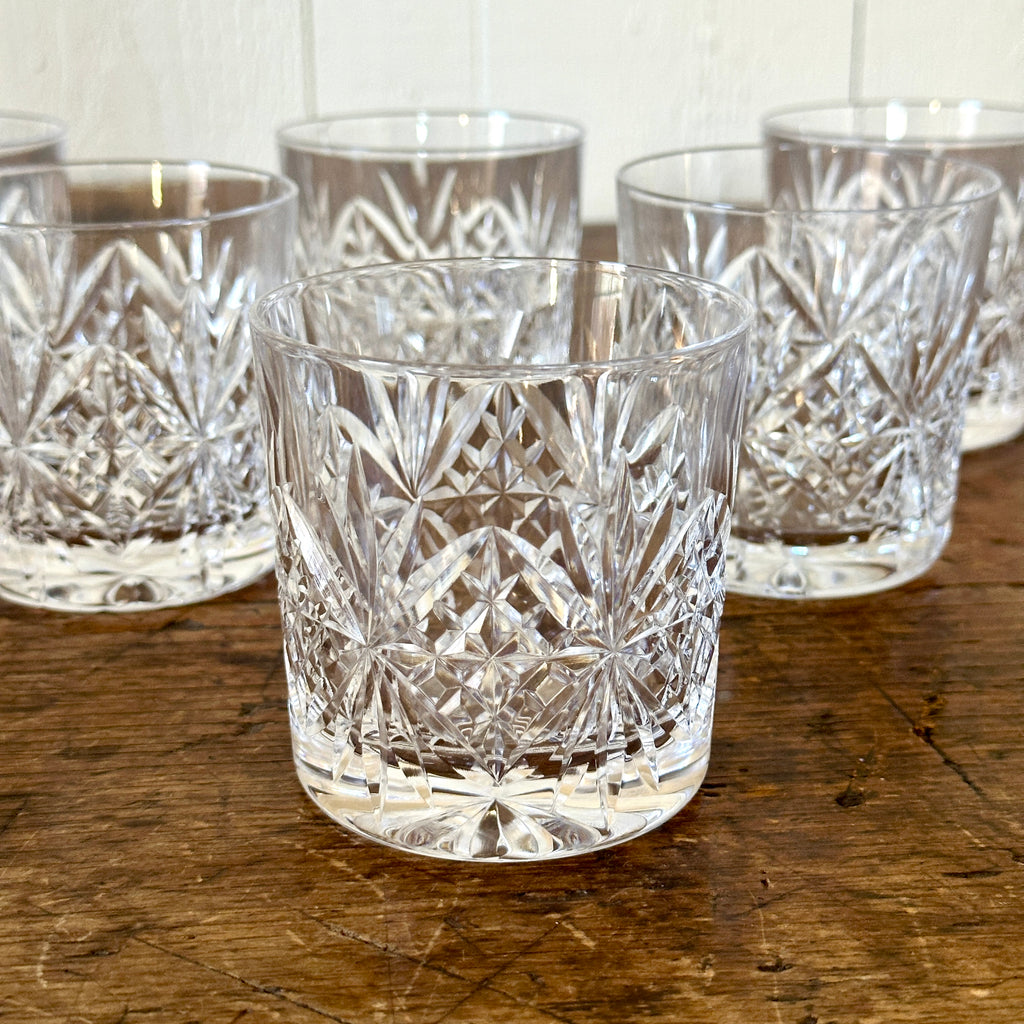 Antique English Whisky Glasses