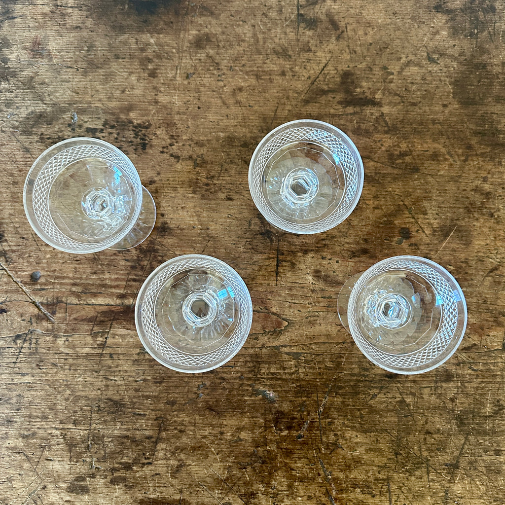 Antique English Champagne Glasses