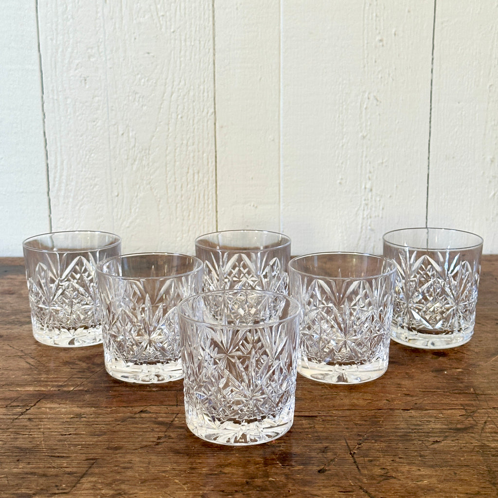 Antique English Whisky Glasses