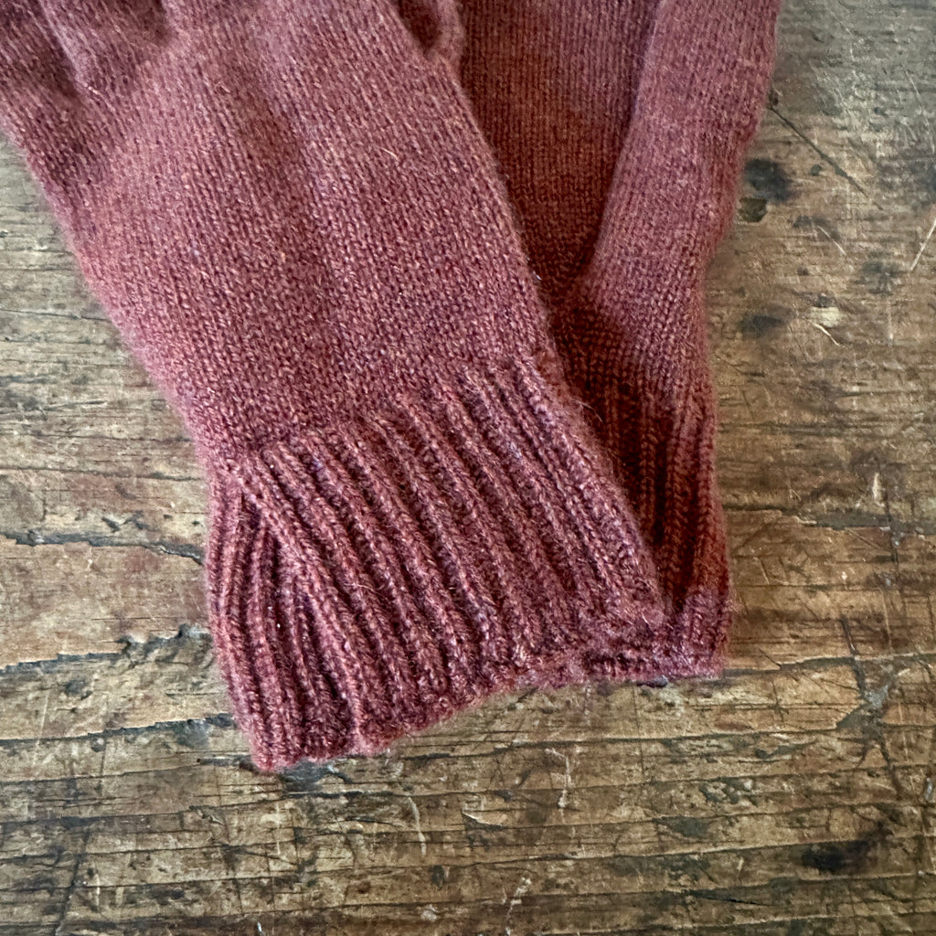 Russet Women's Split Cuff Cashmere Gloves