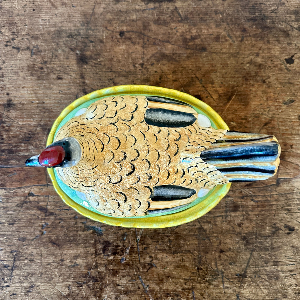 Staffordshire Hen on Nest