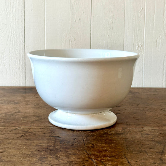 19th C English Ironstone Serving Bowl