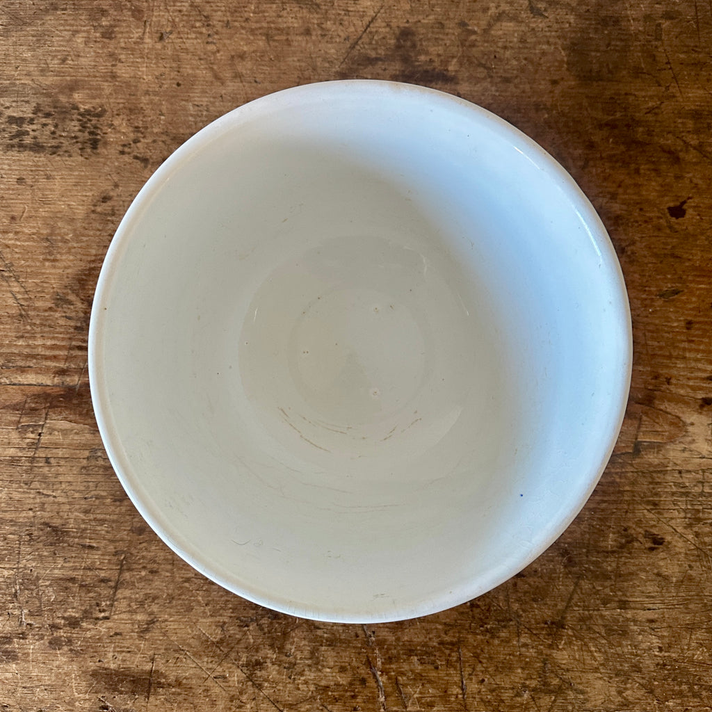 19th C English Ironstone Serving Bowl