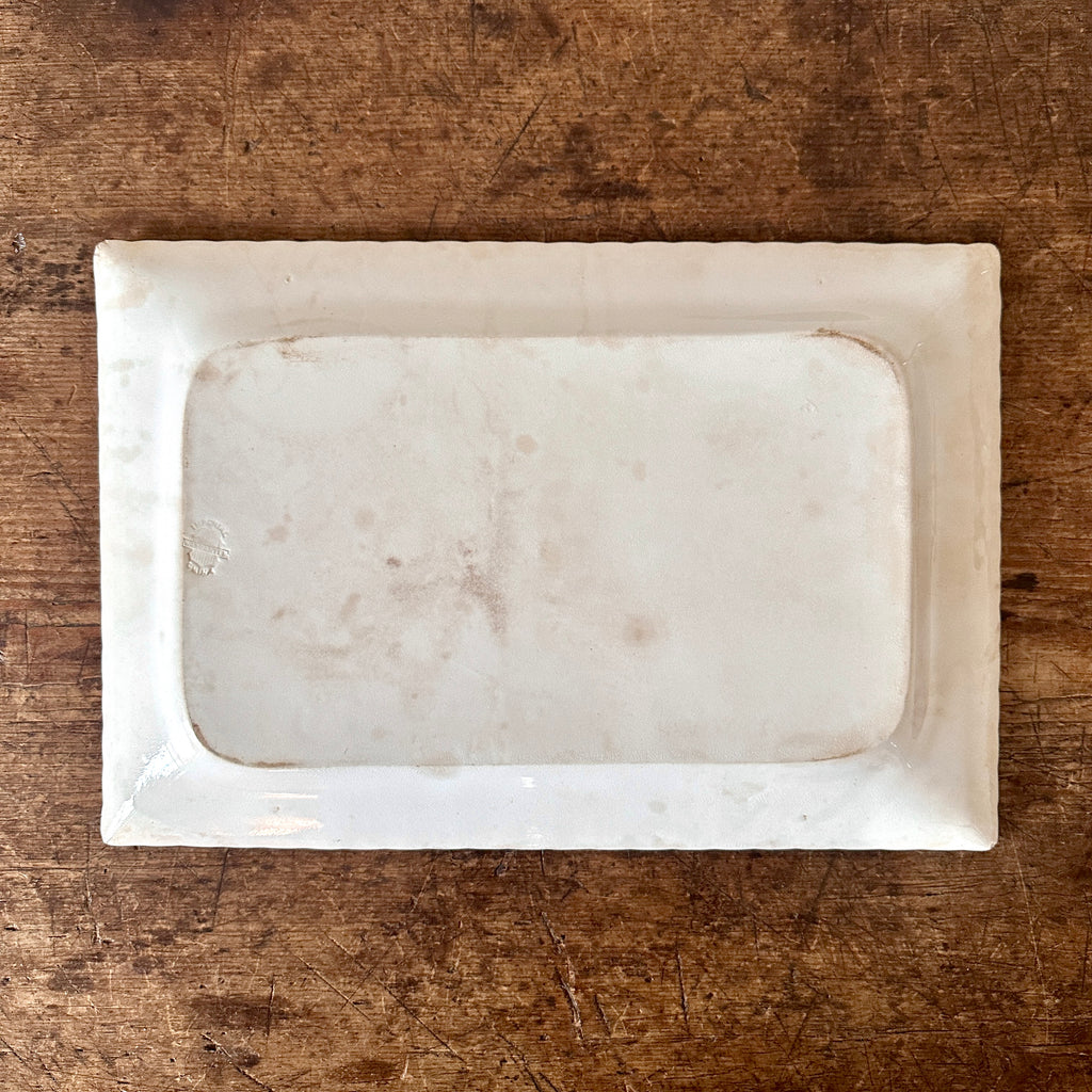 Large Rectangular Ironstone Platter - 18"