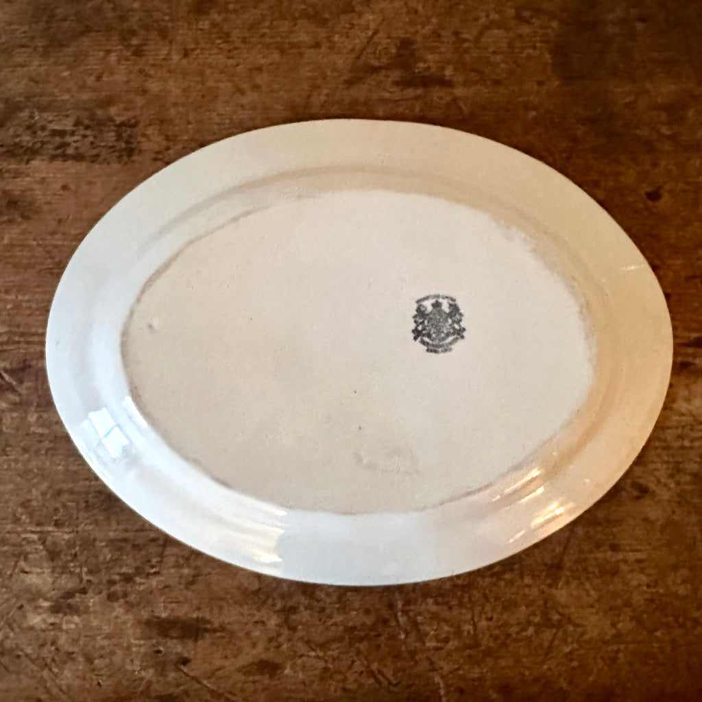 Oval English Ironstone Platter - 18"
