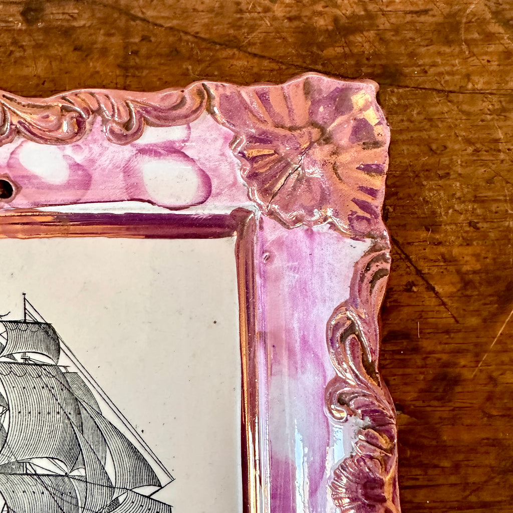 North of Scotland Lustre Plaque