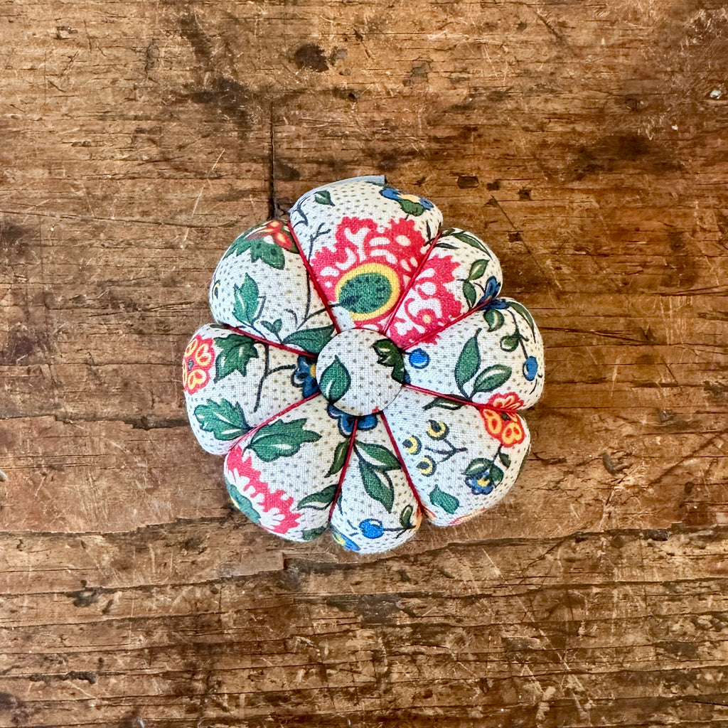 Napoleon's Indienne Fabric Pin Cushion
