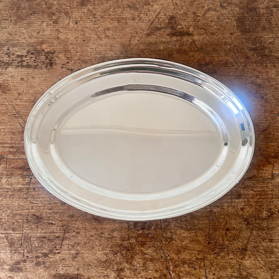 Connaught Hotel Silver Platter