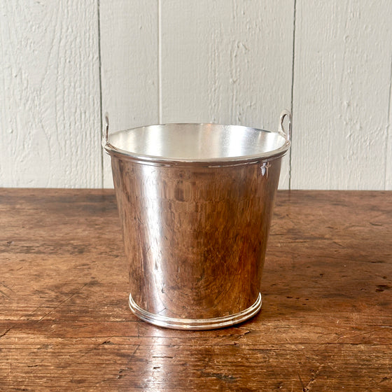 Vintage Hotel Silver Ice Bucket