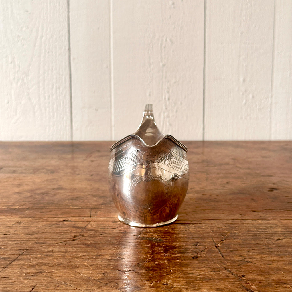 Georgian Sterling Silver Creamer