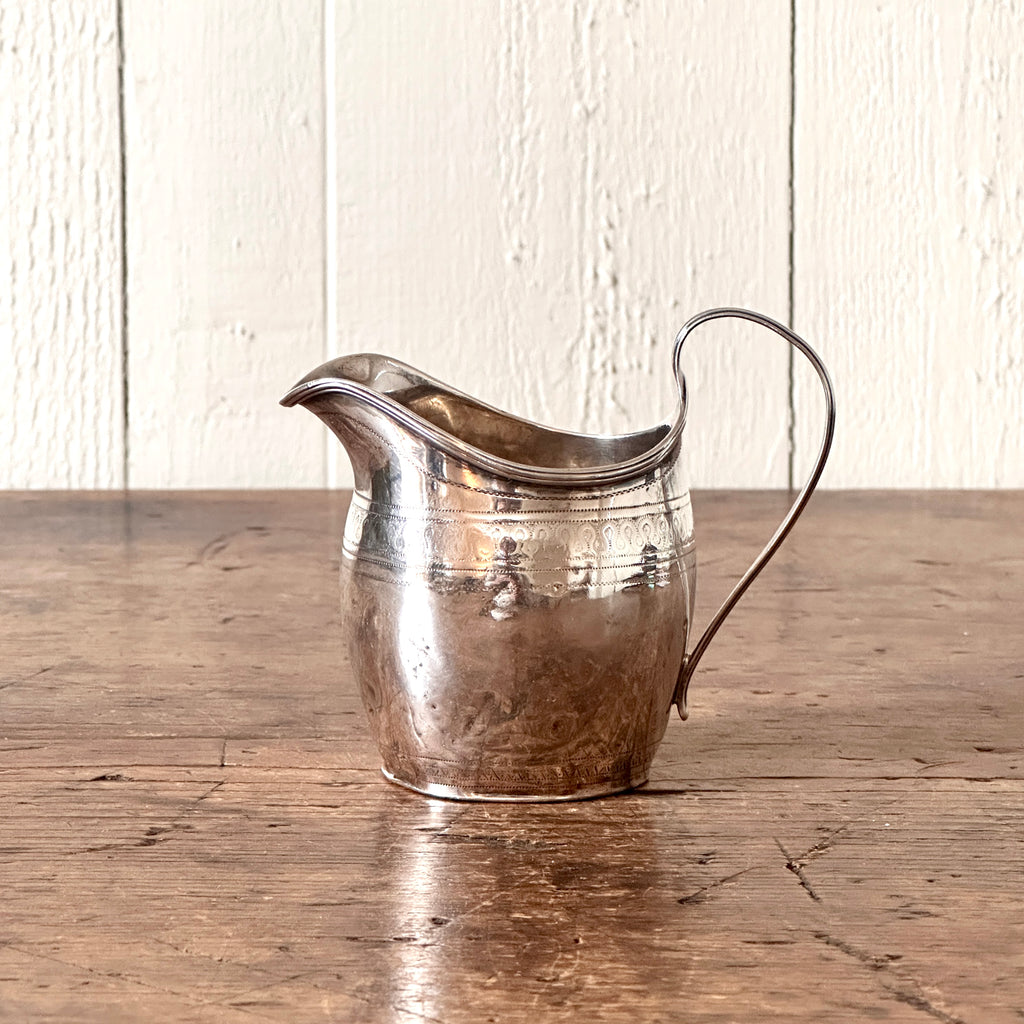 Georgian Sterling Silver Creamer