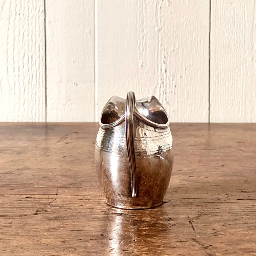 Georgian Sterling Silver Creamer