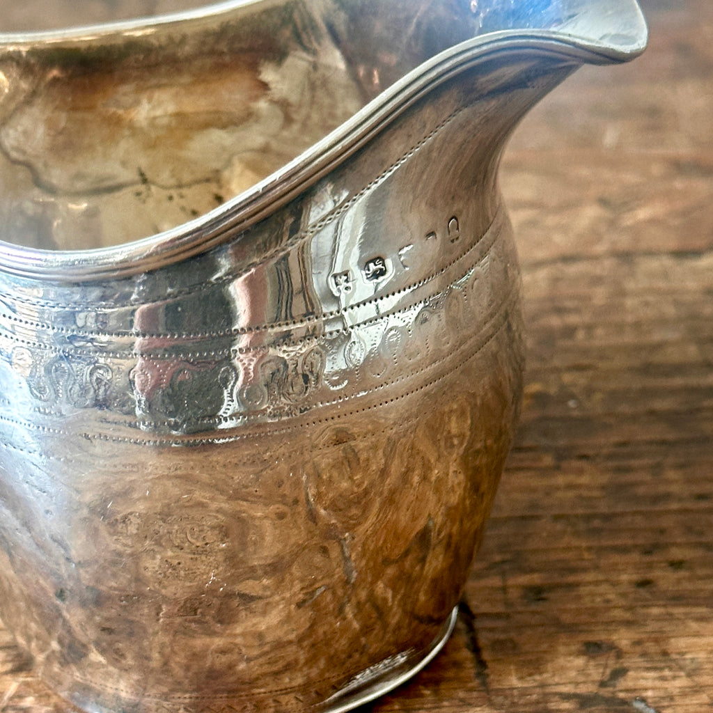Georgian Sterling Silver Creamer