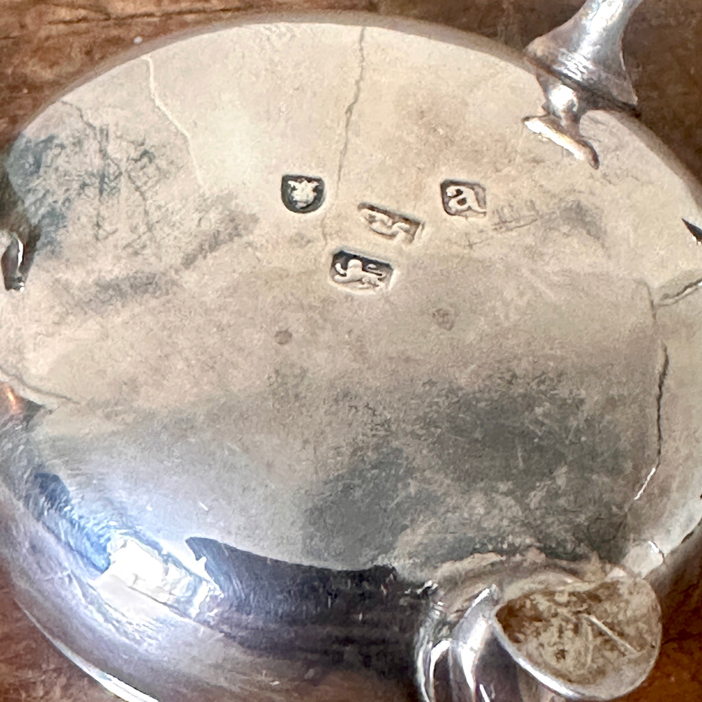 Pair of Georgian Sterling Silver Salt Cellars