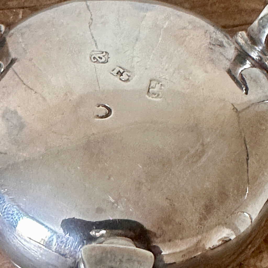 Pair of Georgian Sterling Silver Salt Cellars