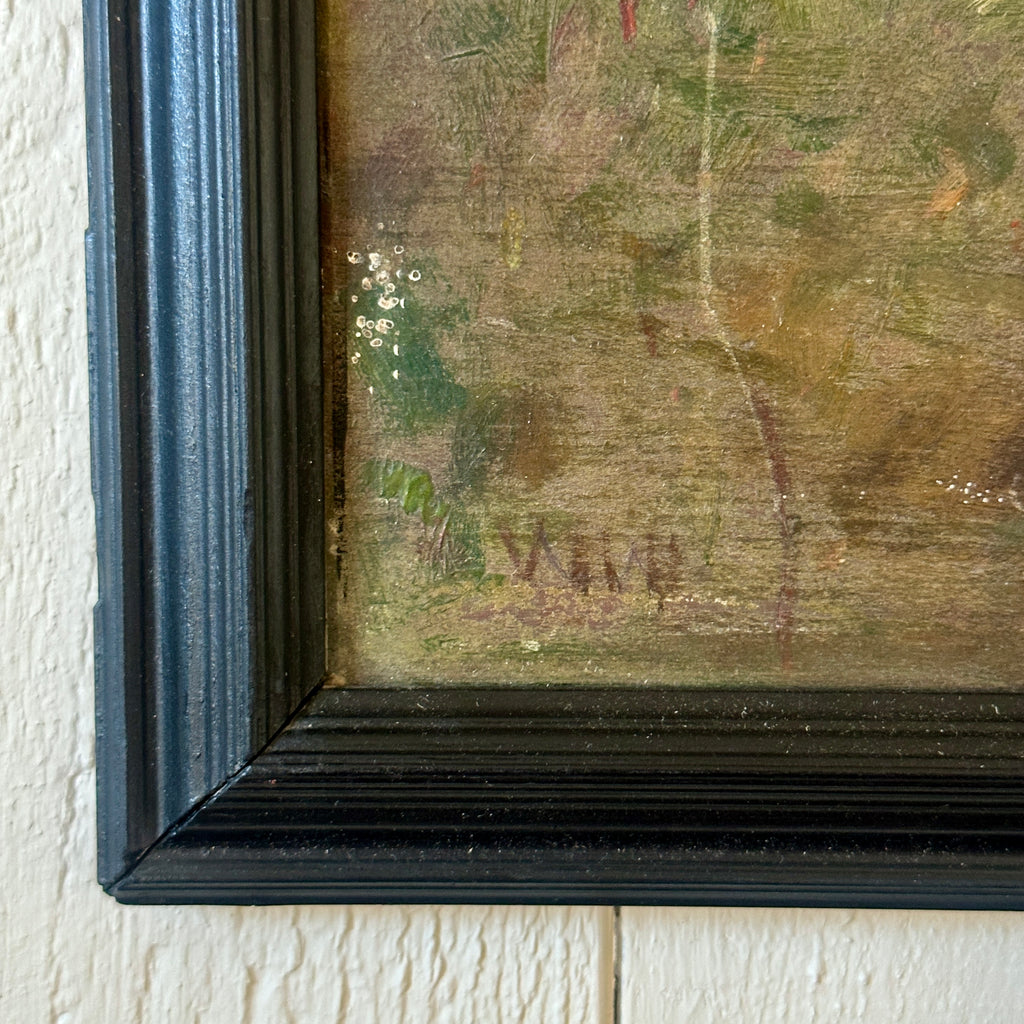 English Painting of a Cow