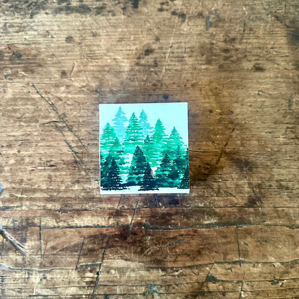 Pine Tree Matchbox