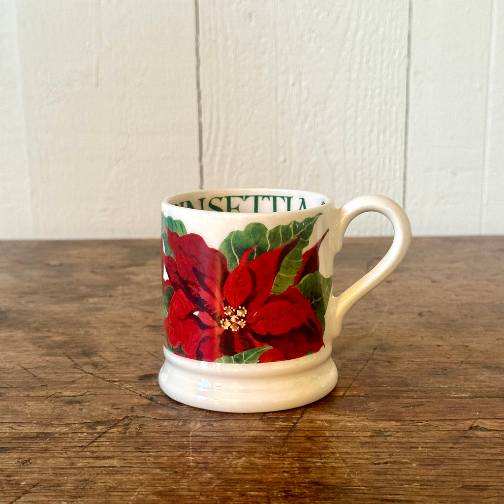 Pointsettia ½ Pint Mug by Emma Bridgewater