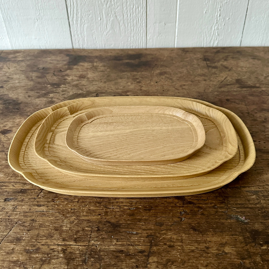 Large Flowering Quince Wood Tray