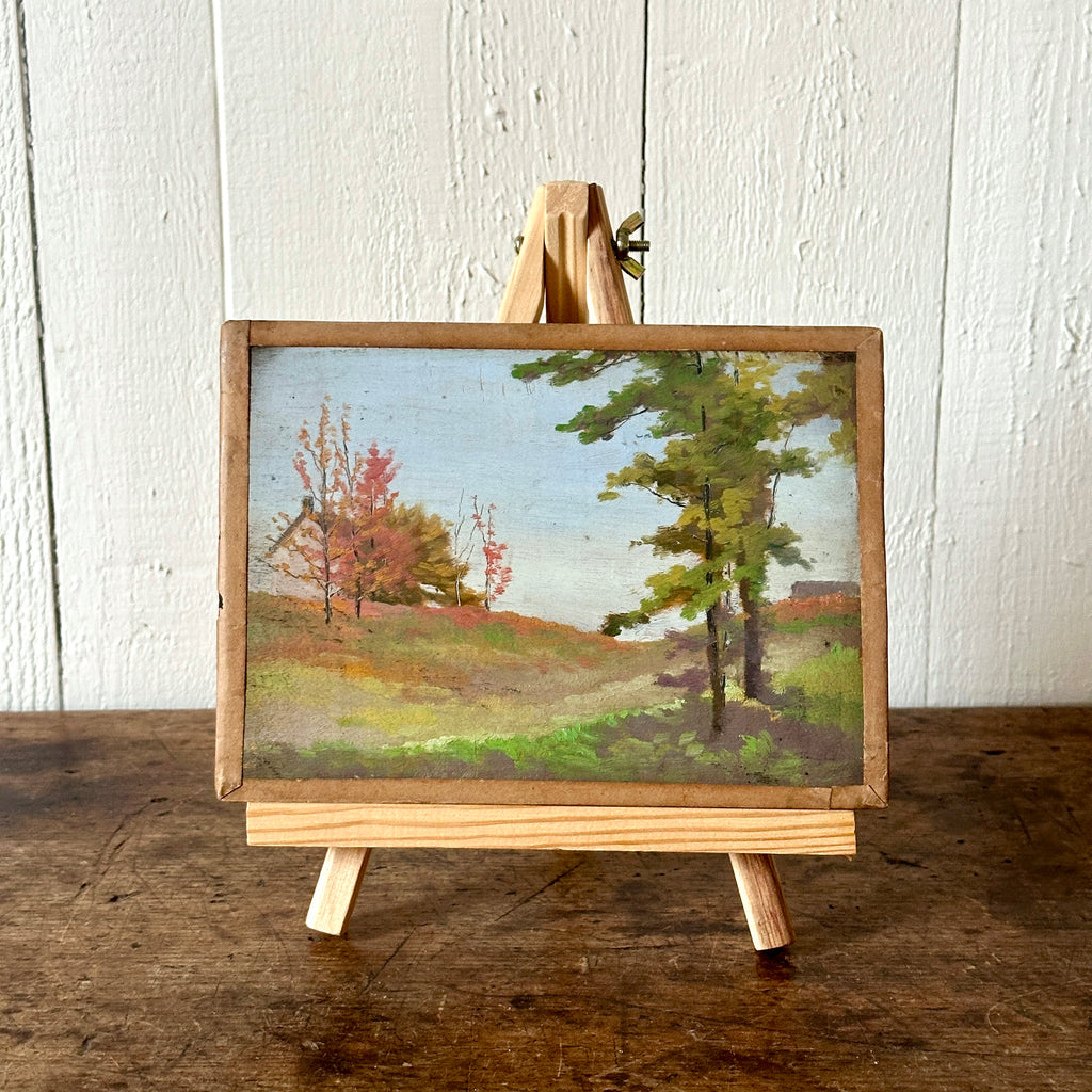 Spring Cigar Box Landscape