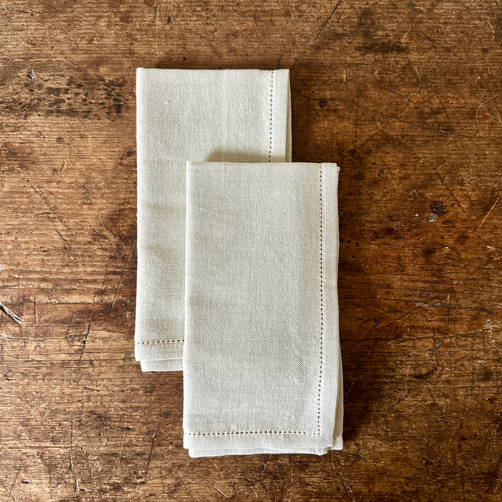 Classic Celery Hemstitch Dinner Napkins