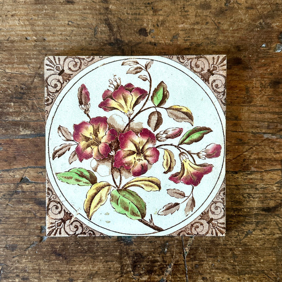 English Transferware Tile