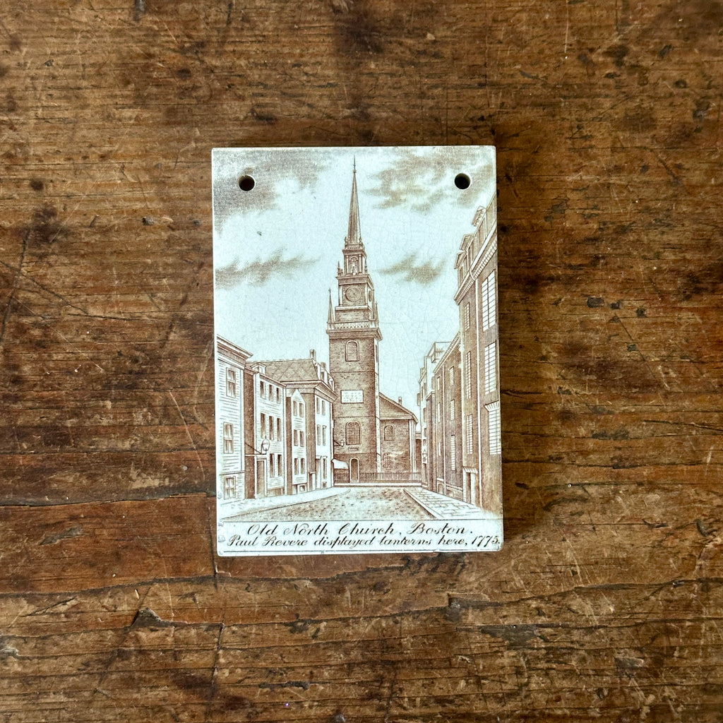English Boston 1902 Calendar Tile