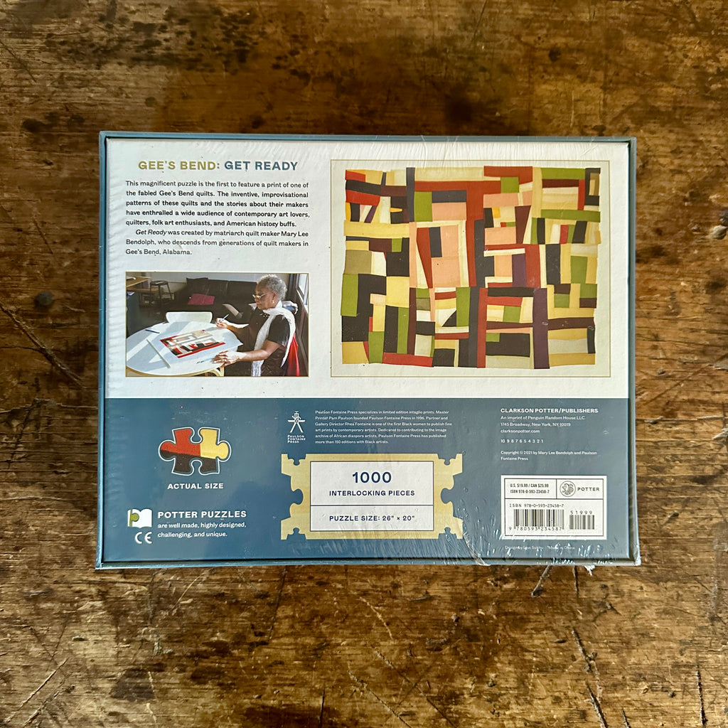 Gee's Bend: Get Ready: A Quilt Print  Jigsaw Puzzle
