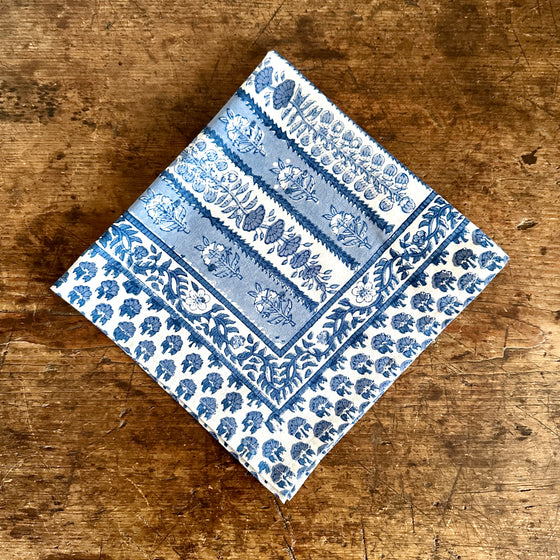 Blue Provence Print Napkins - Set of Six